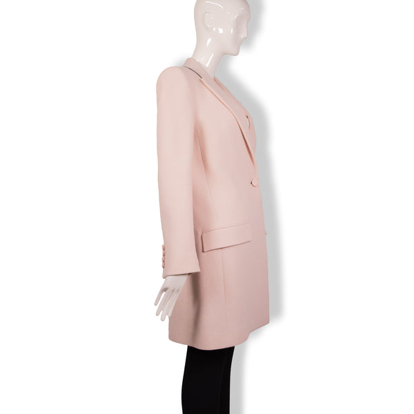 Givenchy Blush Pink One-Button Coat Size 38