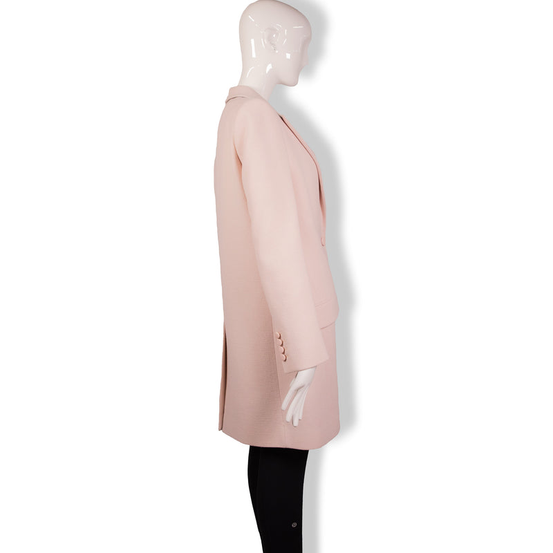Givenchy Blush Pink One-Button Coat Size 38