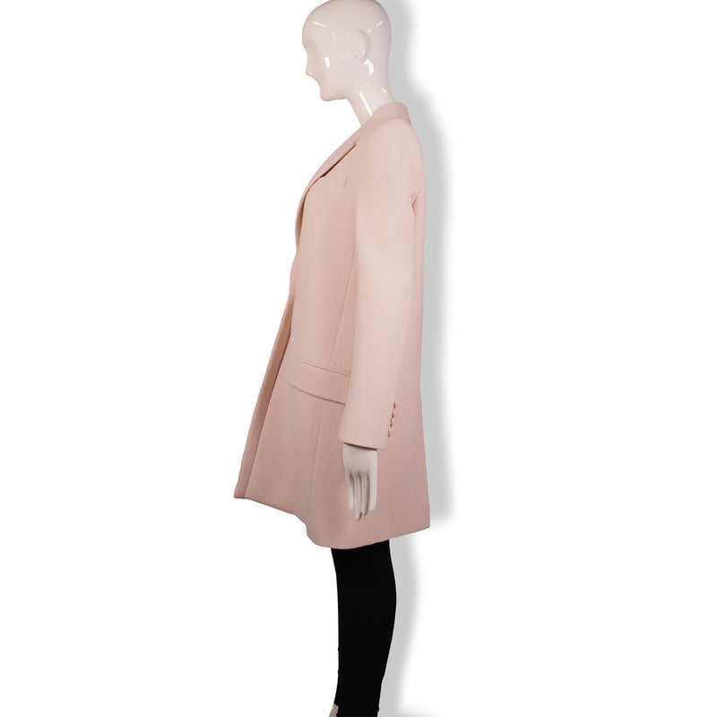 Givenchy Blush Pink One-Button Coat Size 38