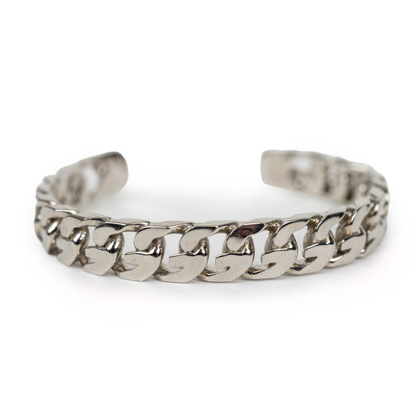 Givenchy Silver Open Cuff Bracelet