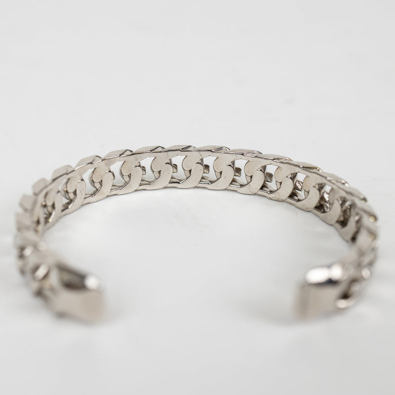 Givenchy Silver Open Cuff Bracelet