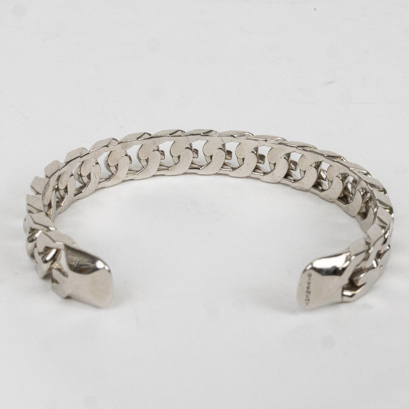Givenchy Silver Open Cuff Bracelet
