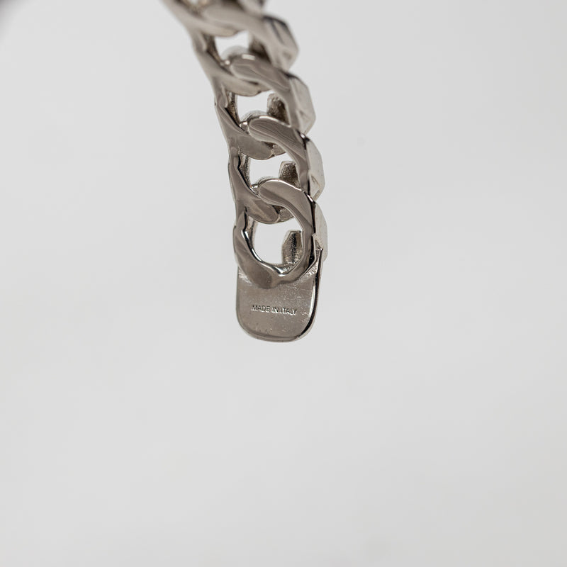 Givenchy Silver Open Cuff Bracelet