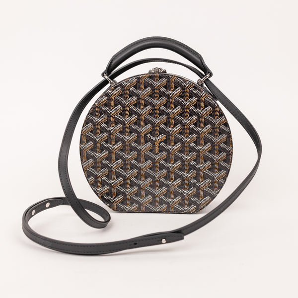 Goyard Alto Hatbox Trunk Black