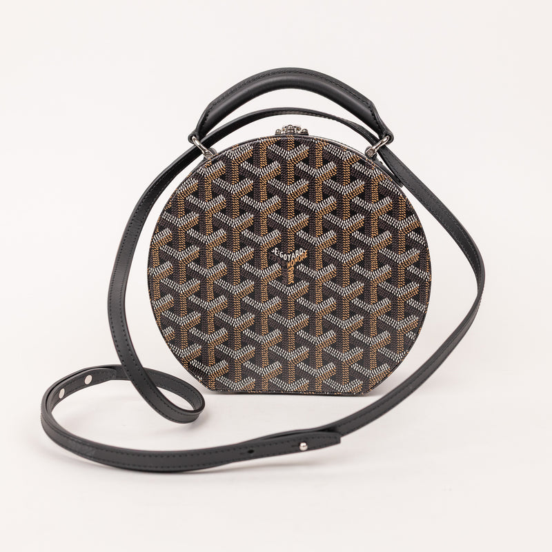 Goyard Alto Hatbox Trunk Black