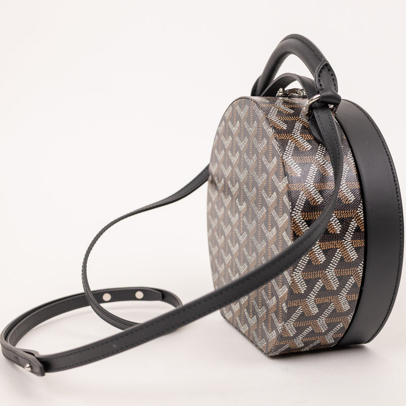 Goyard Alto Hatbox Trunk Black
