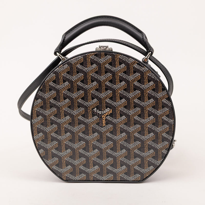 Goyard Alto Hatbox Trunk Black