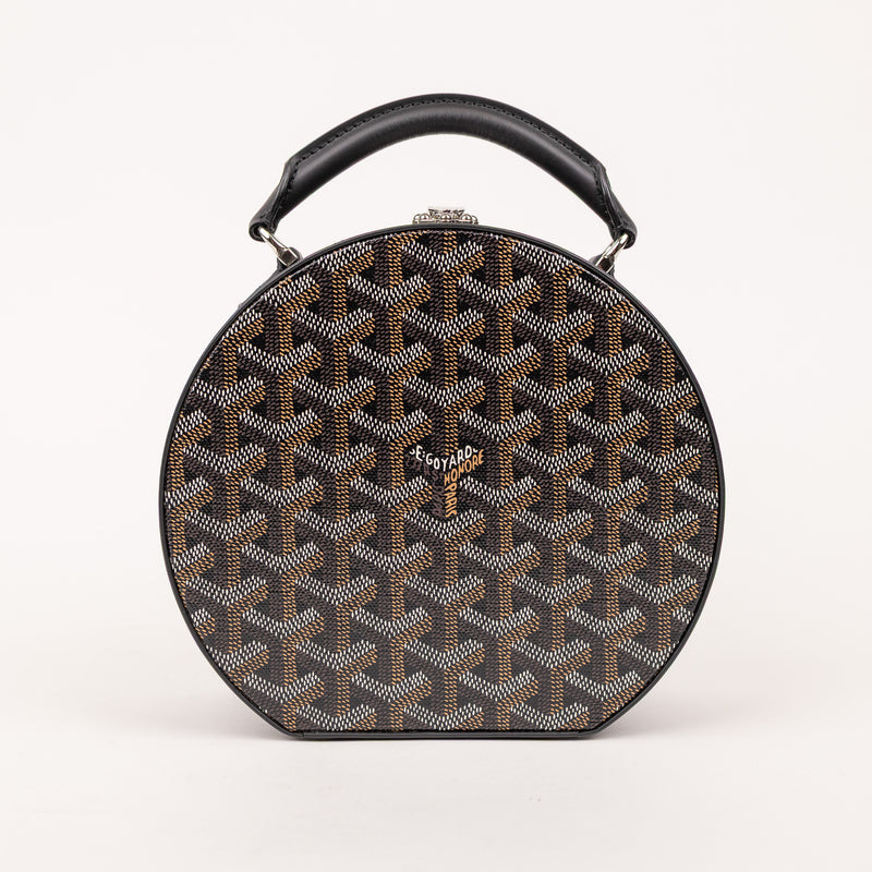 Goyard Alto Hatbox Trunk Black