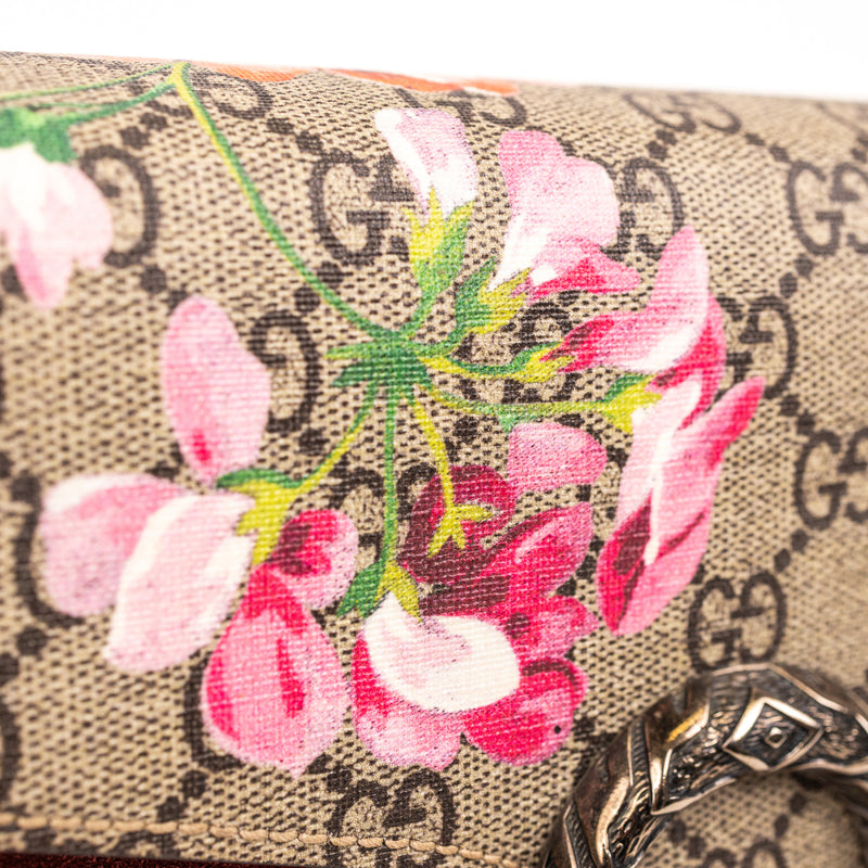 Gucci Brown Flroal Supreme Dionysus Floral Small Handbag
