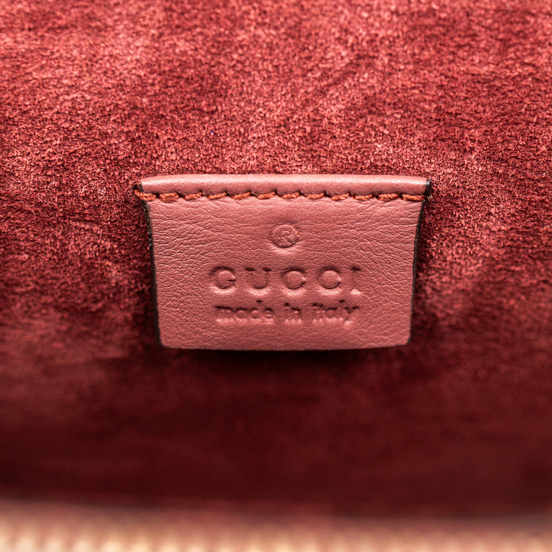 Gucci Brown Flroal Supreme Dionysus Floral Small Handbag