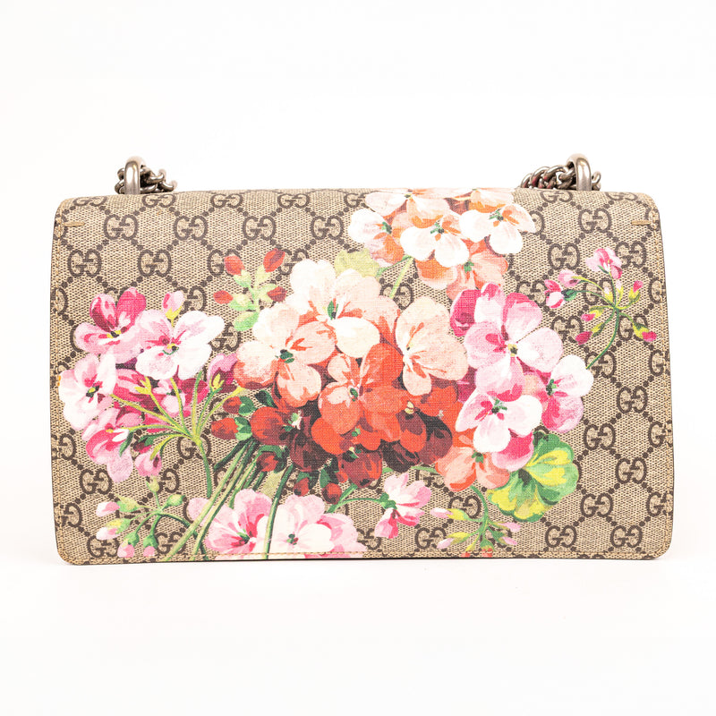 Gucci Brown Flroal Supreme Dionysus Floral Small Handbag
