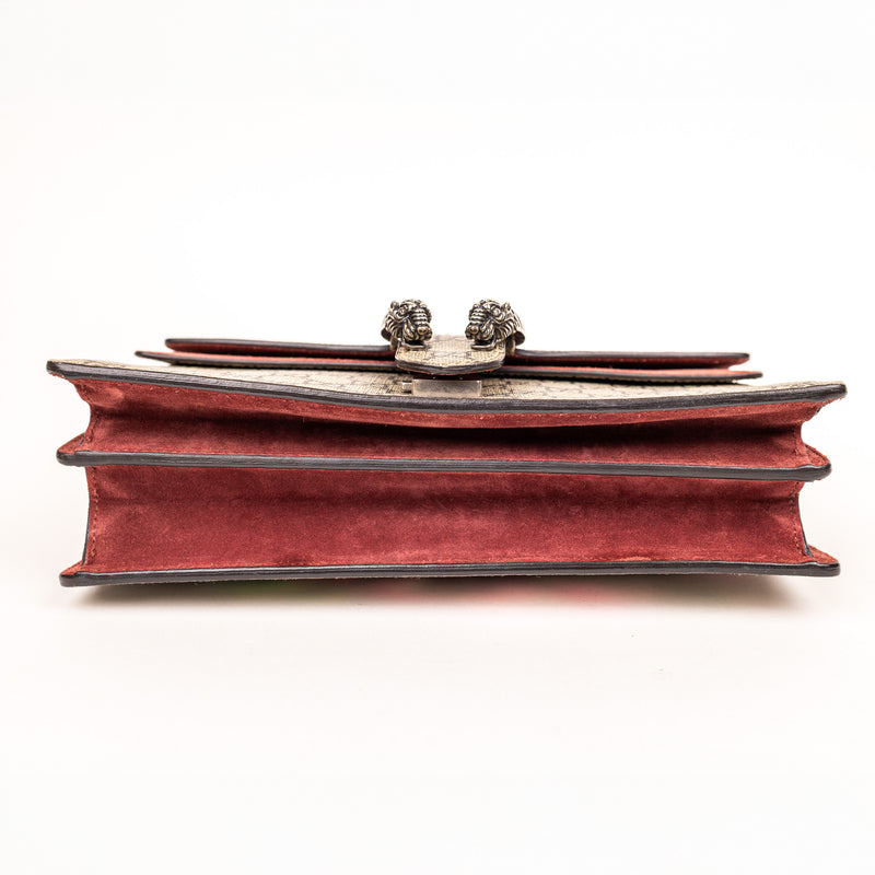 Gucci Brown Flroal Supreme Dionysus Floral Small Handbag