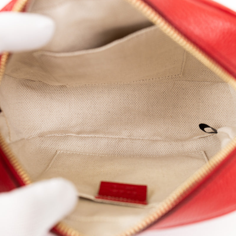 Chanel Red Lambskin Quilted 19 Shoulder Bag