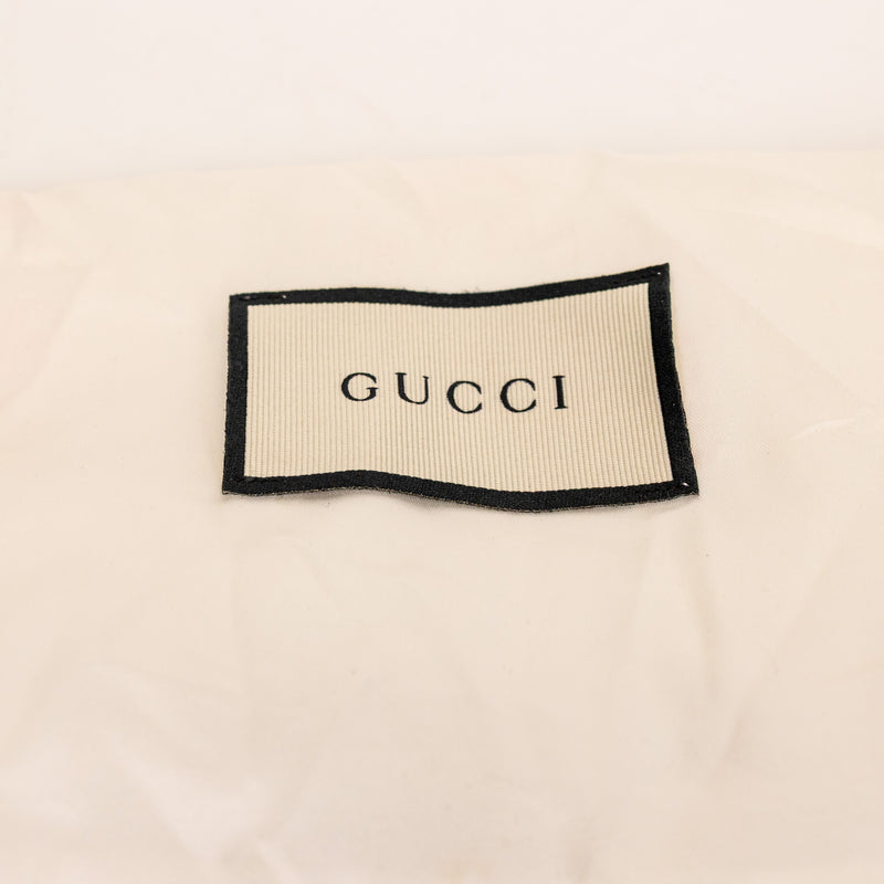 Gucci Vertical Phone Bag Brown Striped Supreme Crossbody