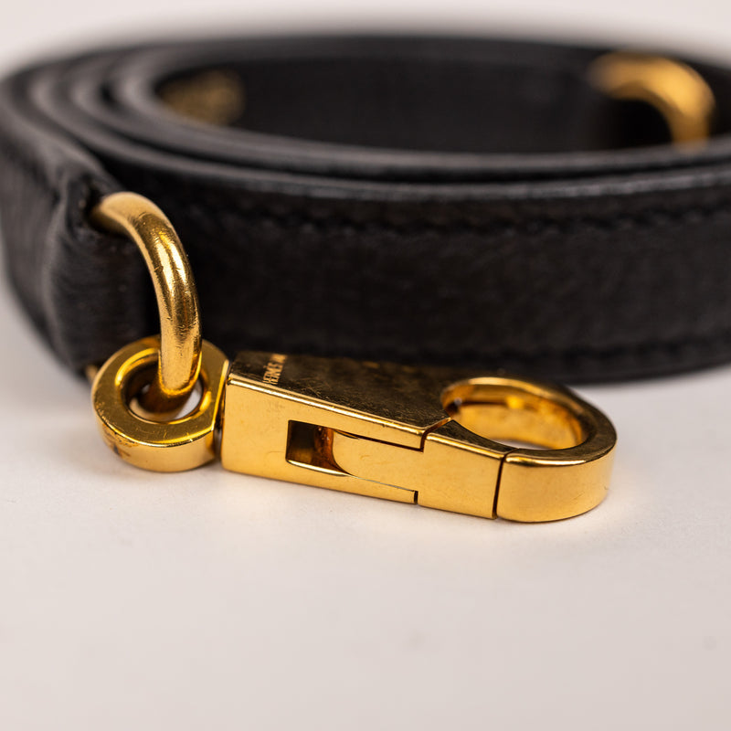 Hermes Black Noir Togo Leather Kelly 32cm Handbag