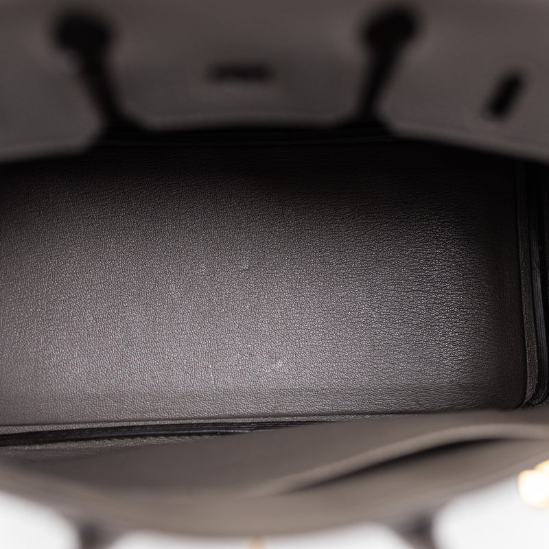 Hermès Birkin 30 Etain Gray with Gold Hardware