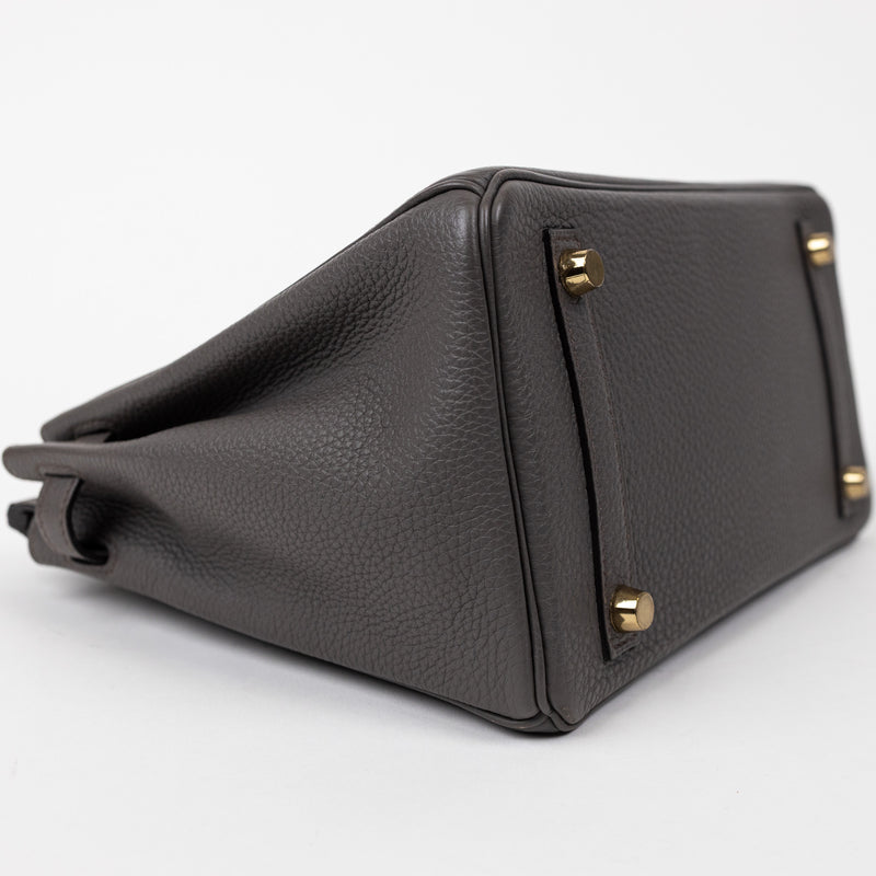 Hermès Birkin 30 Etain Gray with Gold Hardware