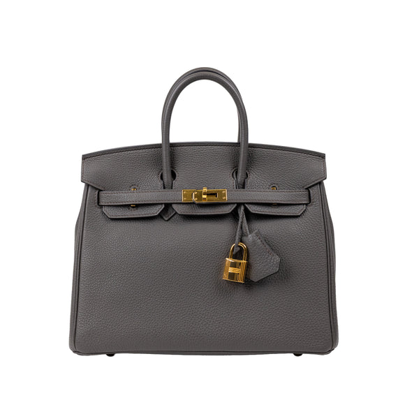 Hermès Birkin 30 Etain Gray with Gold Hardware