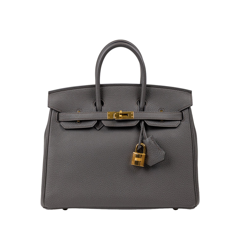 Hermès Birkin 30 Etain Gray with Gold Hardware