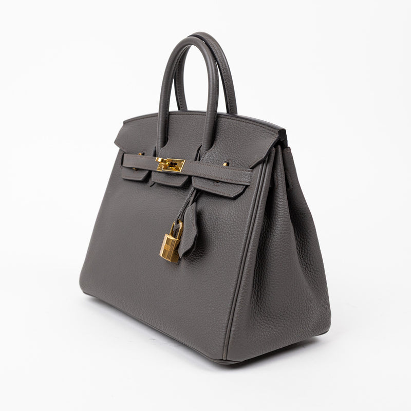 Hermès Birkin 30 Etain Gray with Gold Hardware