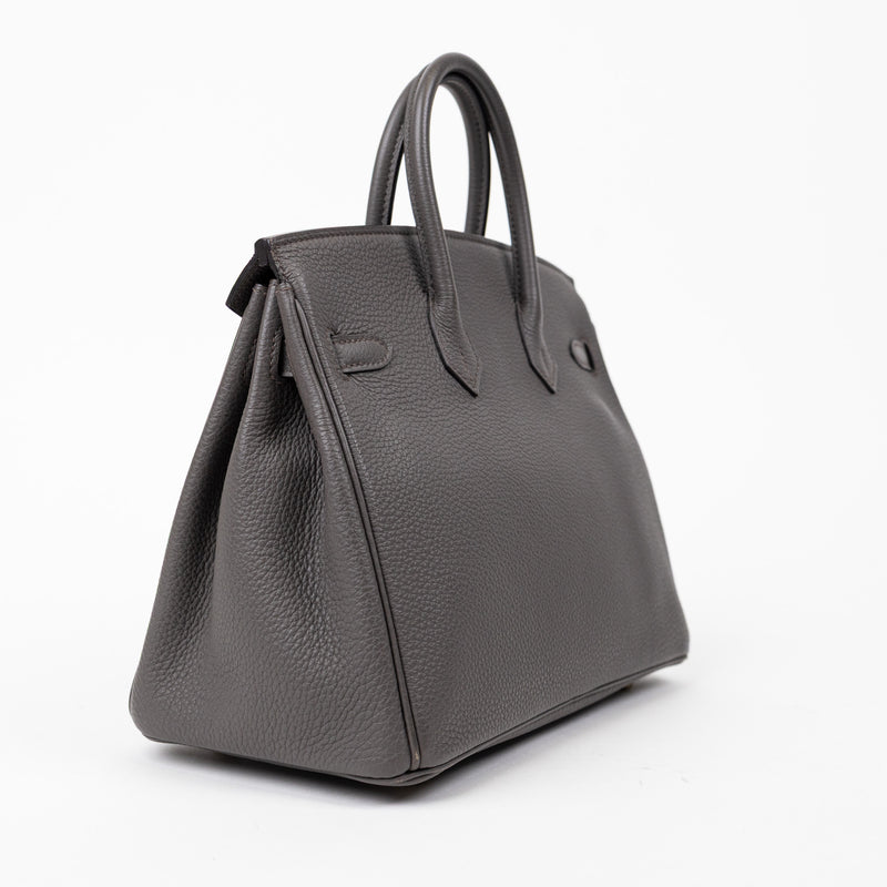 Hermès Birkin 30 Etain Gray with Gold Hardware