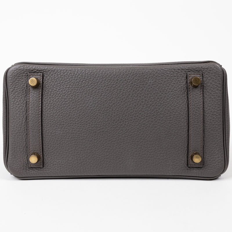 Hermès Birkin 30 Etain Gray with Gold Hardware