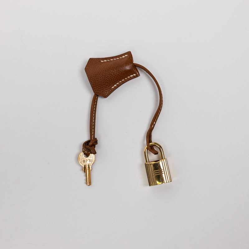 Hermès Kelly 32 Gold Leather with Gold Hardware