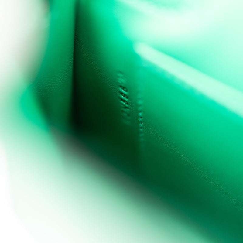 Hermes Bamboo Green Chevre Kelly Elan Shoulder Bag