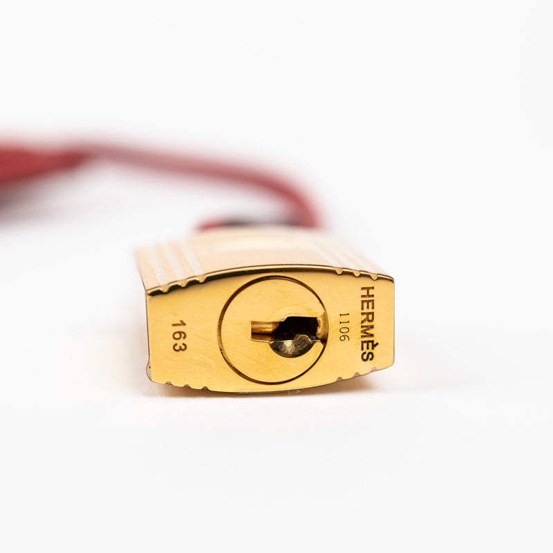 Hermès Kelly Sellier 28 in Rouge Epsom Leather with Gold Hardware