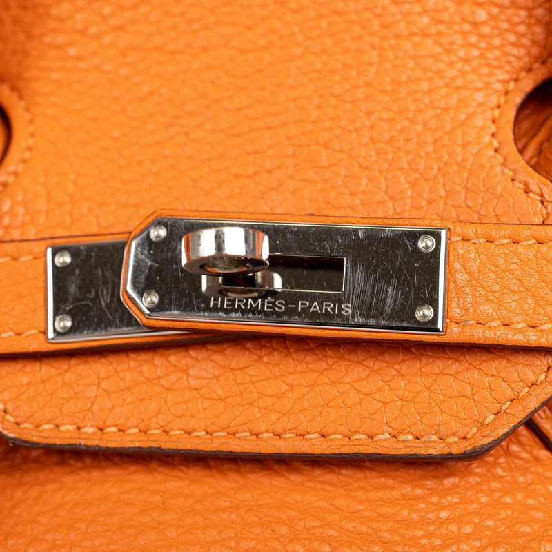 Hermes Orange Togo Leather Birkin 35 cm Gold Hardware