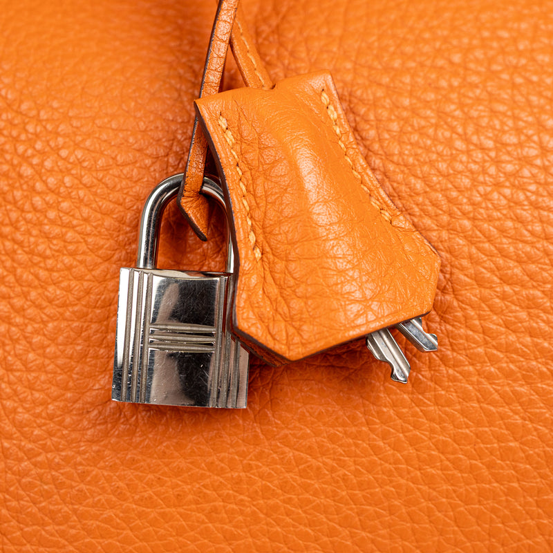 Hermes Orange Togo Leather Birkin 35 cm Gold Hardware