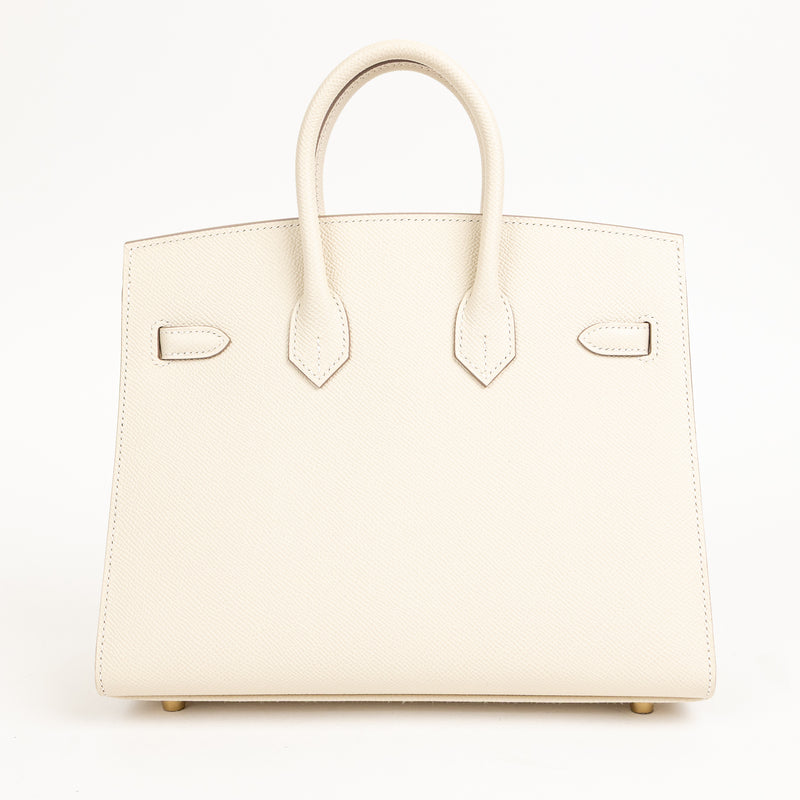 Hermès Craie Epsom Leather Birkin 25 cm Gold Hardware
