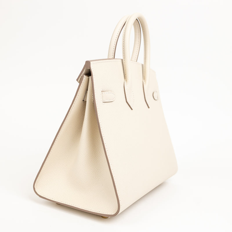 Hermès Craie Epsom Leather Birkin 25 cm Gold Hardware