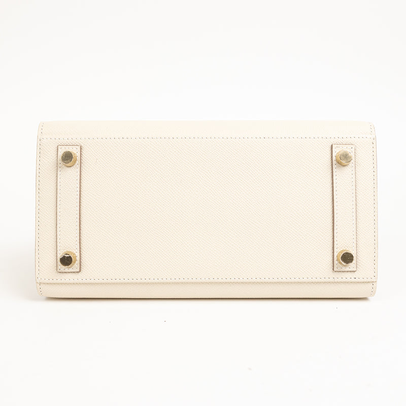 Hermès Craie Epsom Leather Birkin 25 cm Gold Hardware