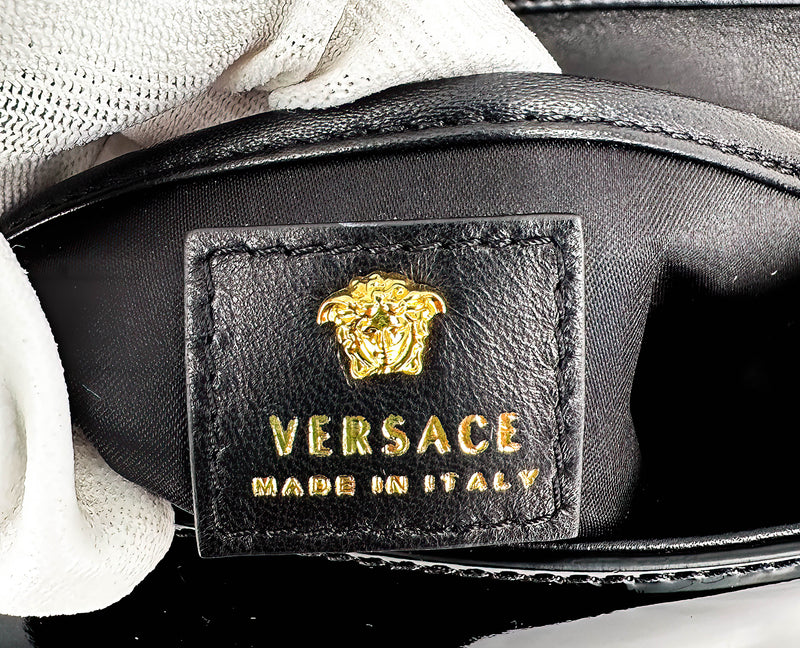 Versace Palazzo Medusa Chain Clutch Handbag