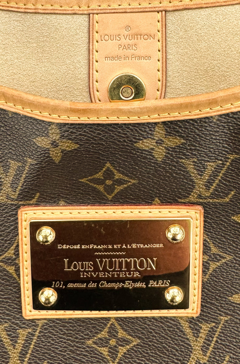 Louis Vuitton Brown Monogram Canvas Galleria PM Shoulder Bag