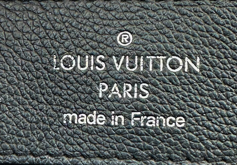 Louis Vuitton Lockme Ever Handbag Black Leather MM Tote Bag