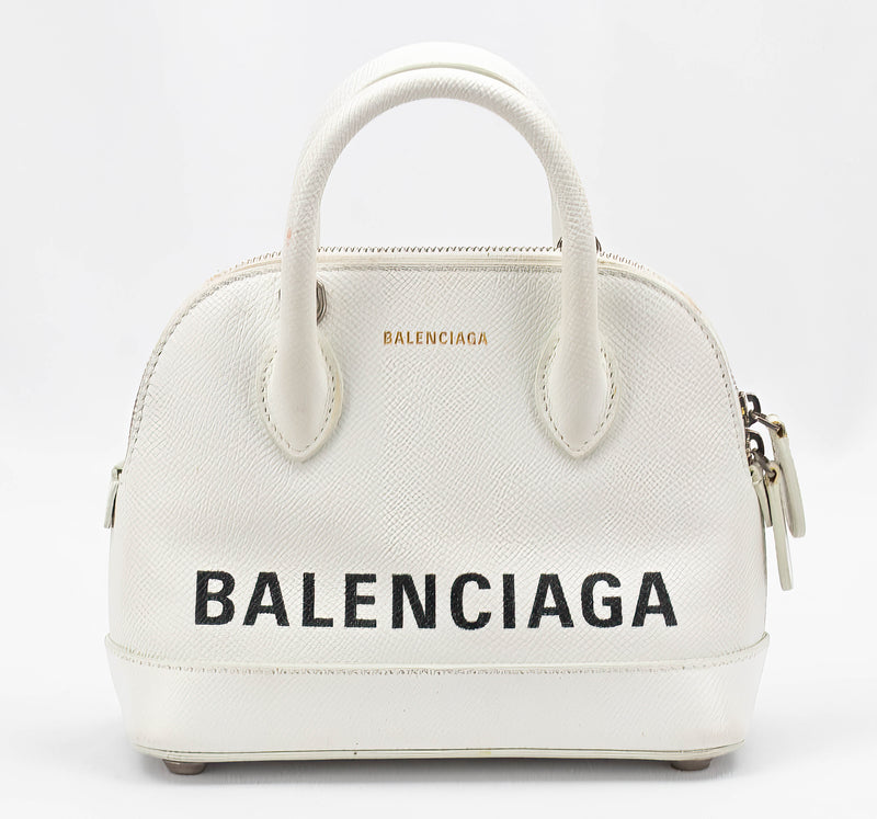 Balenciaga Ville Xxs Dome Top Handle Handbag