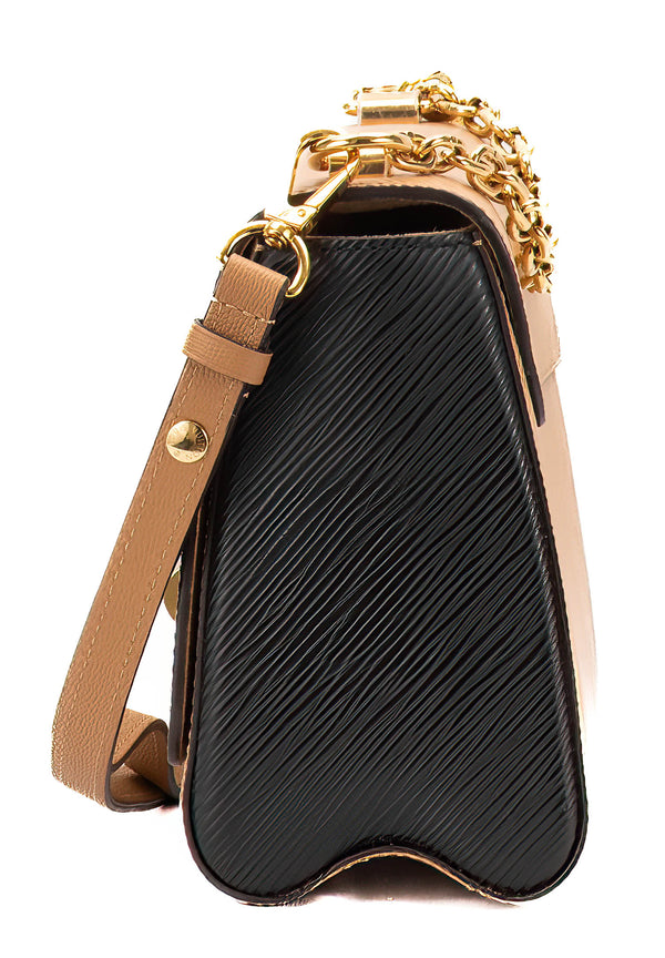 Louis Vuitton Camel Epi Leather Twist MM Shoulder Bag GHW