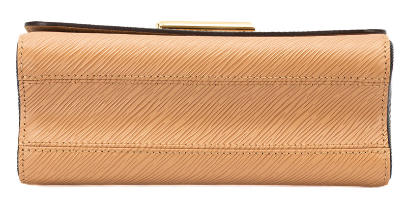 Louis Vuitton Camel Epi Leather Twist MM Shoulder Bag GHW – On Que