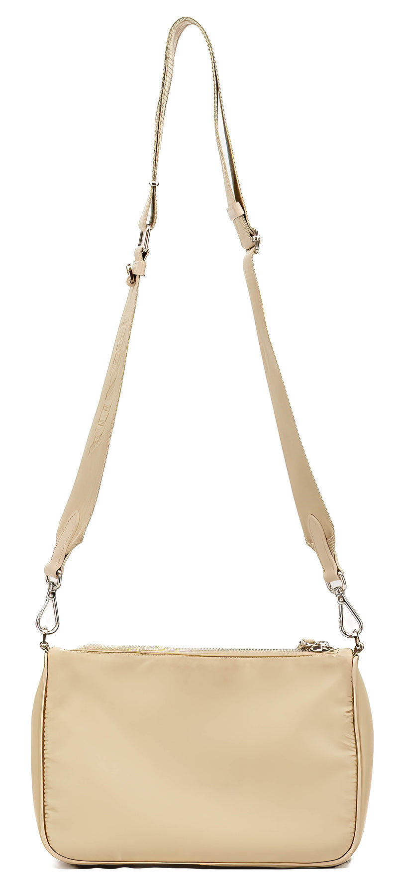 Prada Brown Nylon Tessuto Crossbody Bag