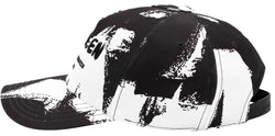 Alexander McQueen Black & White 1992 Graffiti Cap Size 58