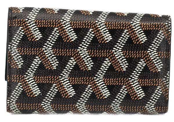 Goyard Black Saint Michel Coated Canvas Goyardine Key Holder