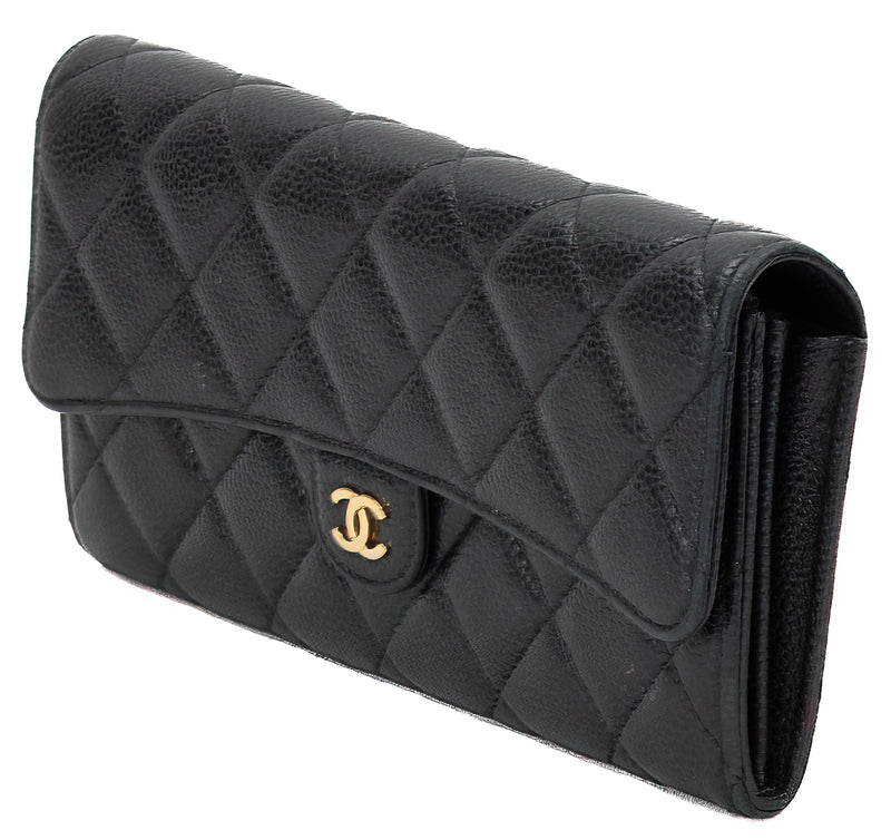 SASOM  bags Chanel Classic Small Flap Wallet Grained Calfskin Black Gold-Tone  Metal Check the latest price now!