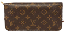 Louis Vuitton Brown Monogram Canvas Zippy Continental Wallet