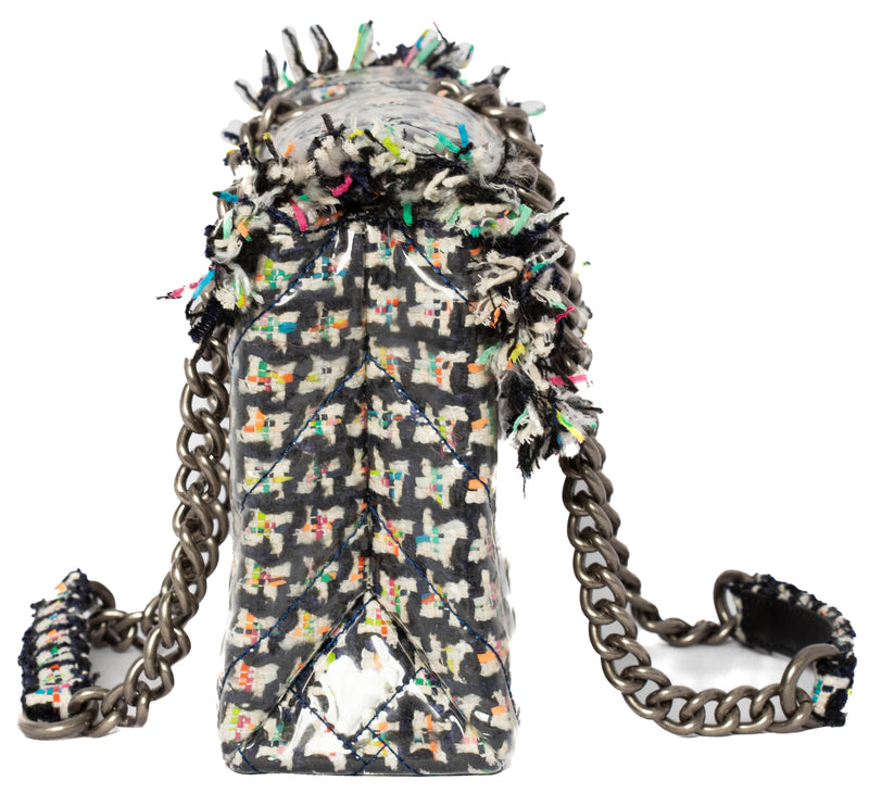 Kurt Geiger Tweed Kensington Shoulder Bag