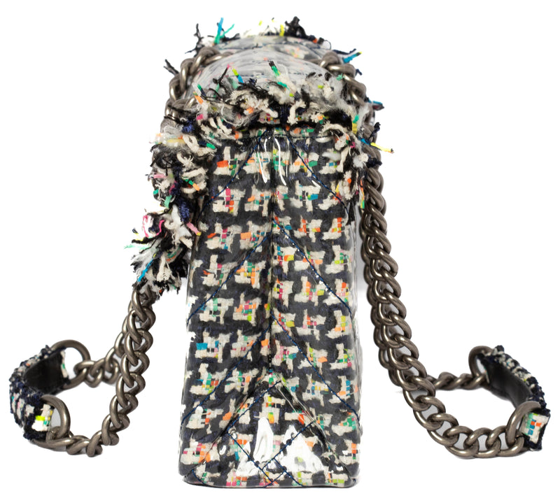 Kurt Geiger Tweed Kensington Shoulder Bag