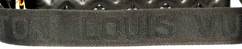 Louis Vuitton Black Monogram Embossed Lambskin Coussin MM Shoulder Bag