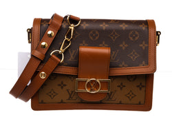 Louis Vuitton Monogram & Monogram Reverse Canvas Mini Dauphine Bag –  FashionsZila