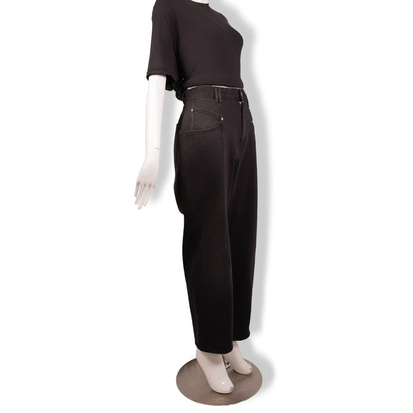 Isabel Marant Black Denim Barrel Jeans Size M